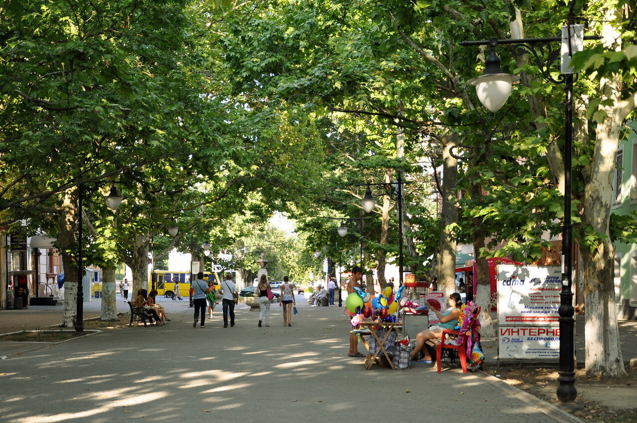 Фото улиц херсона